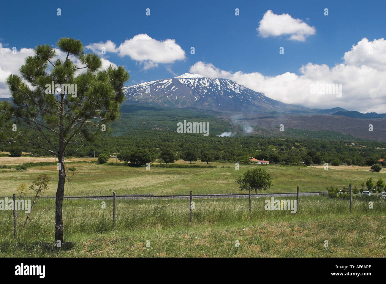 Mont Etna Banque D'Images