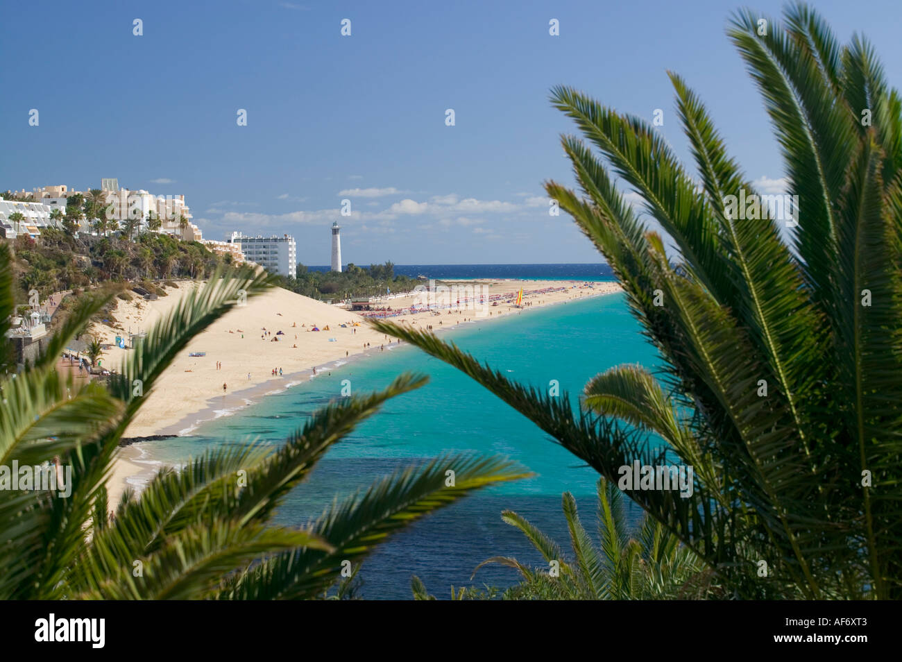 Plage de Sotavento de Jandia Morro Jable Fuerteventura Canaries Espagne Banque D'Images