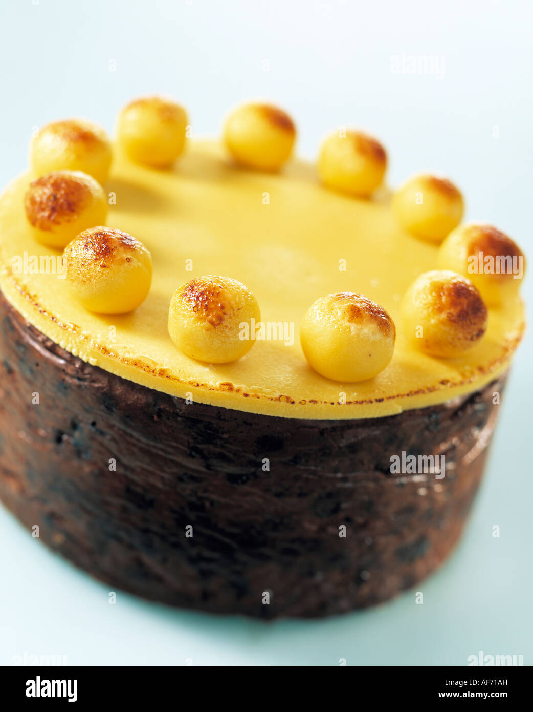 Tout un Simnel cake Banque D'Images