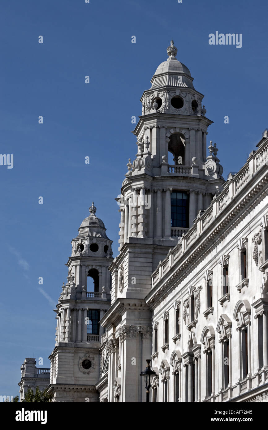 HM Treasury Building sur Parliament Square London SW1 England Historic Landmark Building UK Banque D'Images