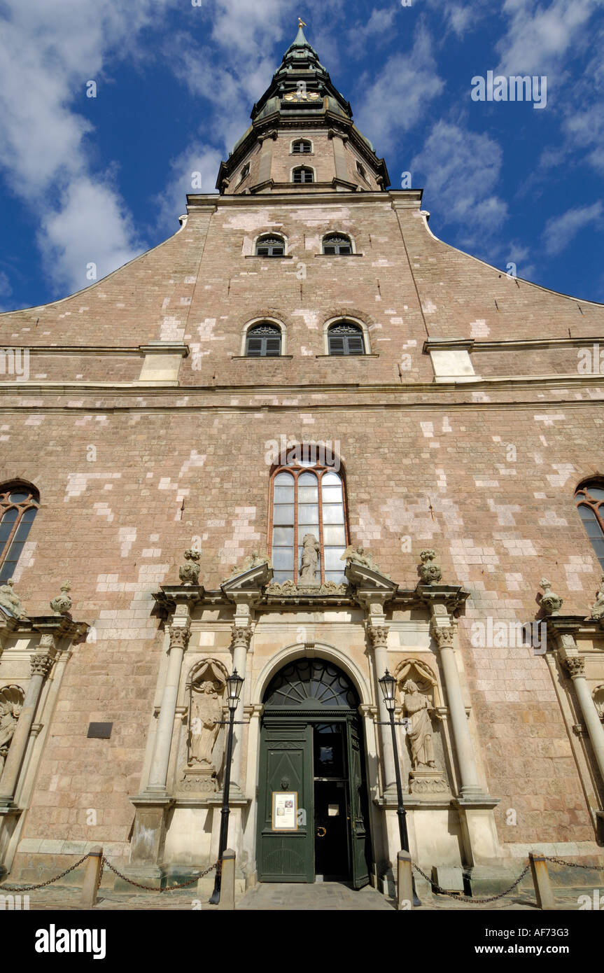 Eglise Saint Pierre, Riga, Lettonie Banque D'Images