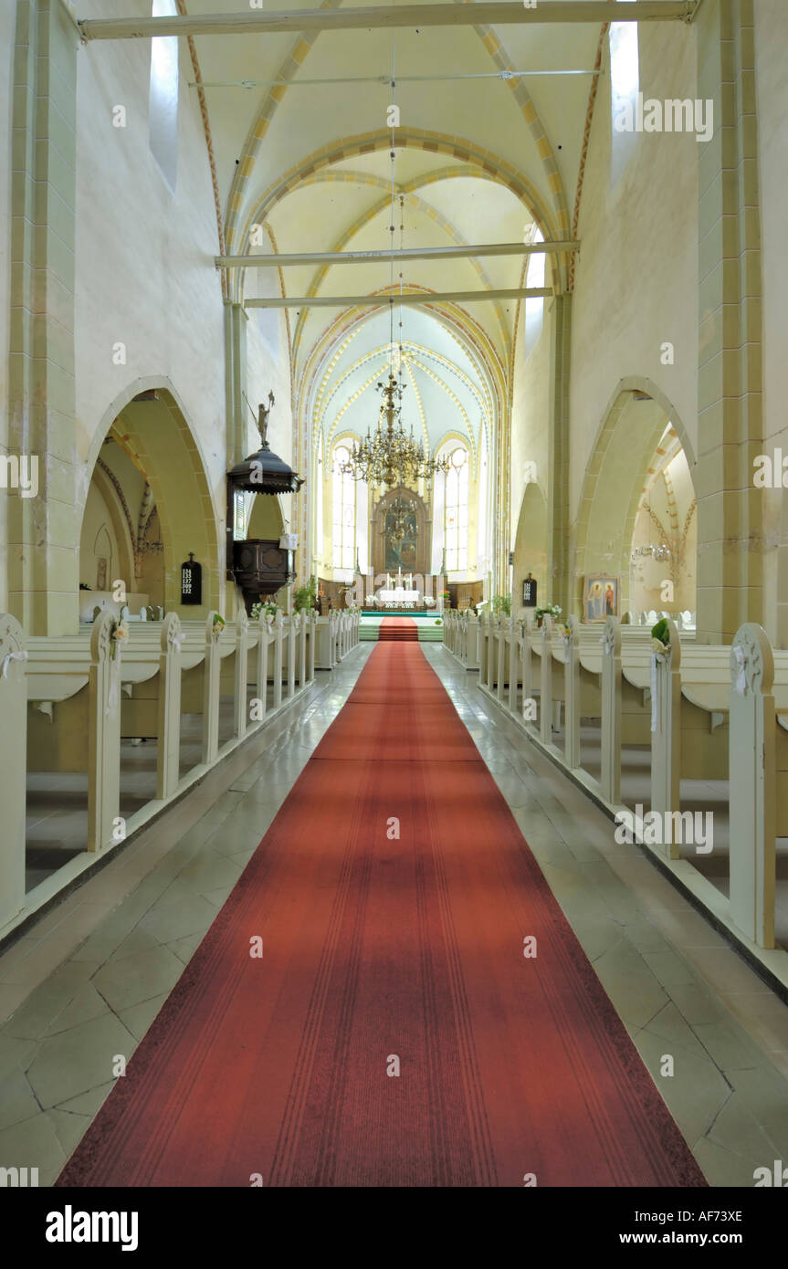 Église St Johns, Cesis, Lettonie Banque D'Images