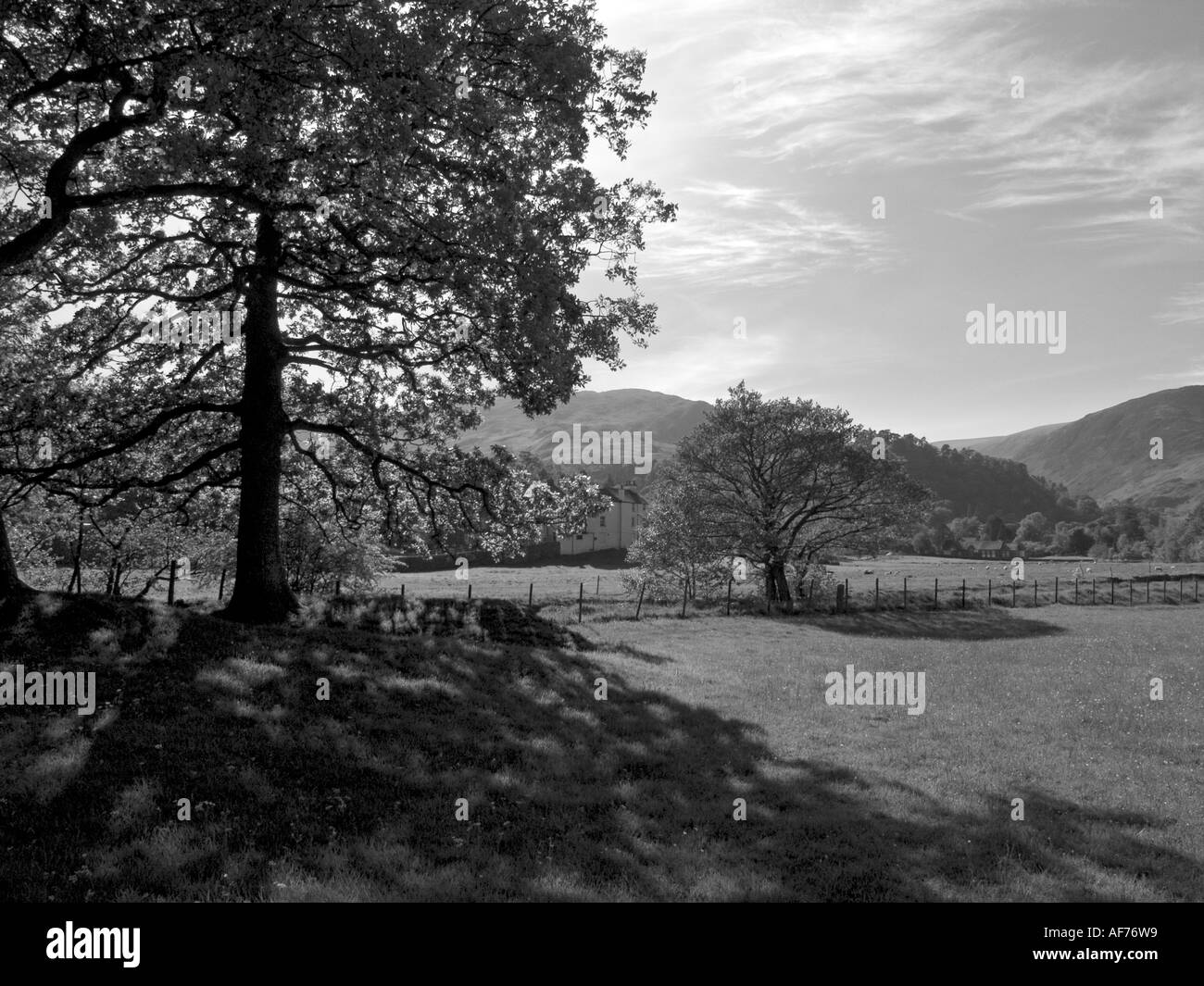 Penrith soirée d'été dans le Lake District Banque D'Images