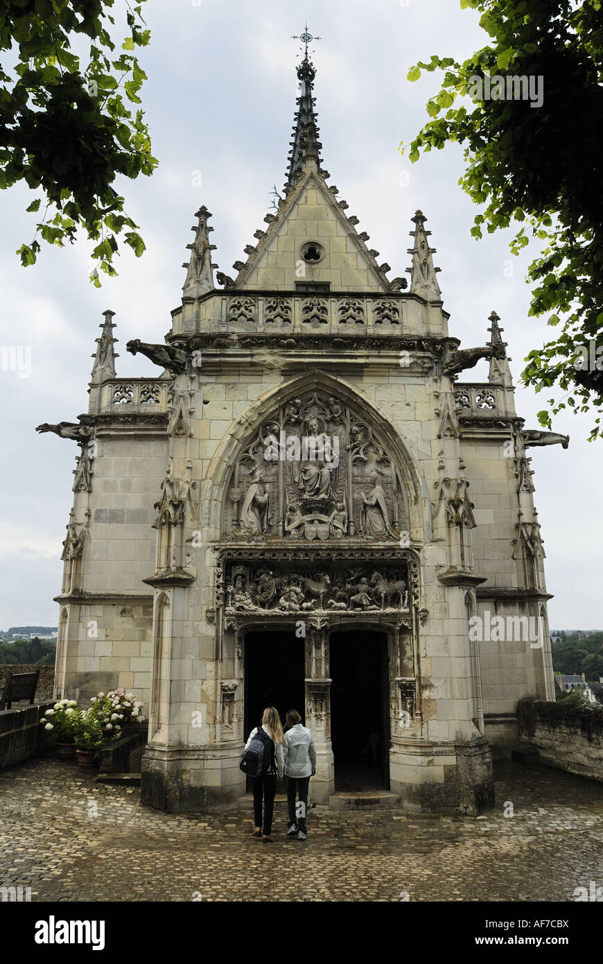 Saint Hubert Amboise Francia Banque D'Images