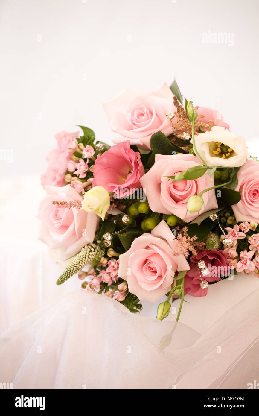 Bouquet de mariée Banque D'Images