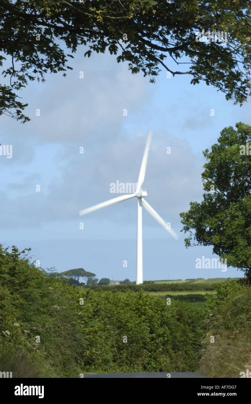 Rackenford wind farm dans le Nord du Devon en Angleterre Banque D'Images