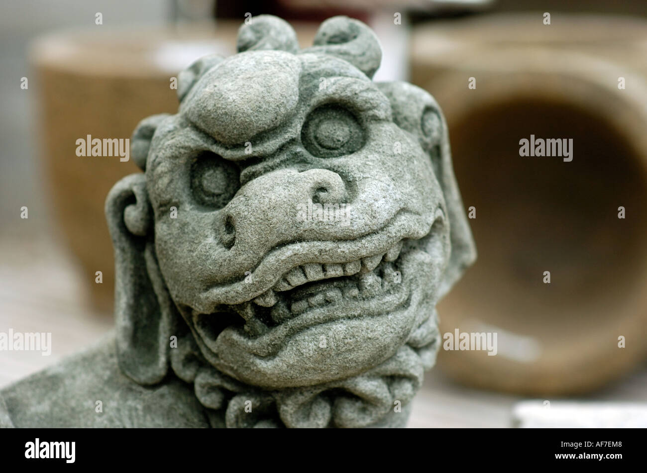 Stone Carving dragon libre. Banque D'Images