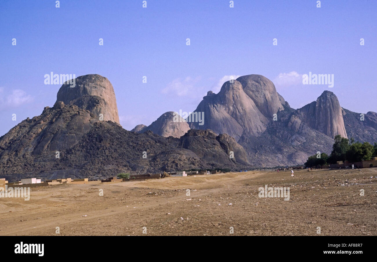 Jebel hills Kassala Soudan Banque D'Images