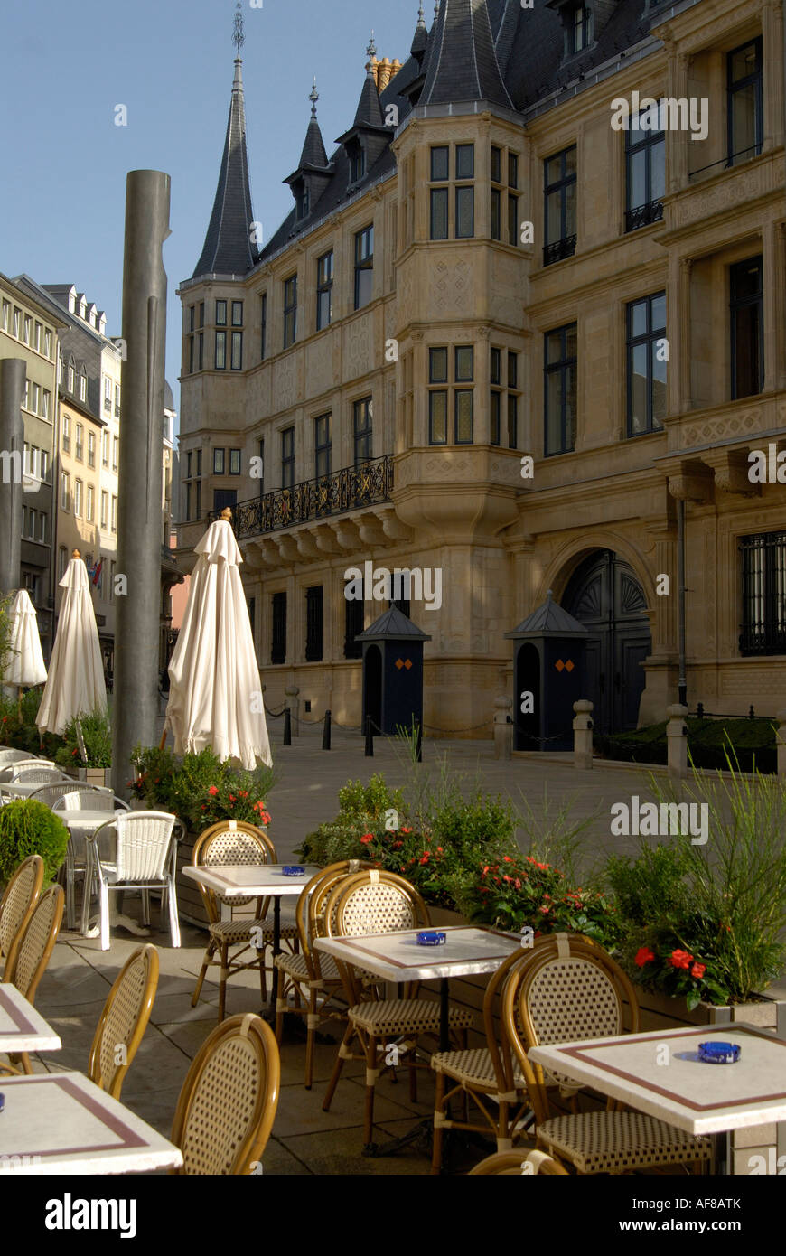 La ville de Luxembourg, palais grand-ducal, Luxembourg, Europe Banque D'Images