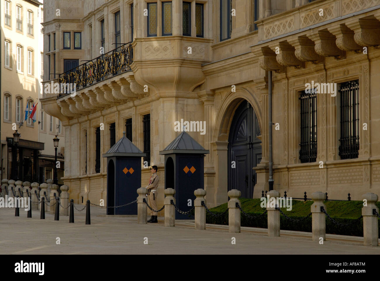 La ville de Luxembourg, palais grand-ducal, Luxembourg, Europe Banque D'Images