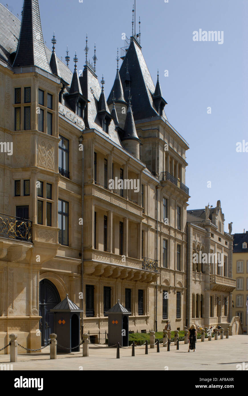 La ville de Luxembourg, palais grand-ducal, Luxembourg, Europe Banque D'Images