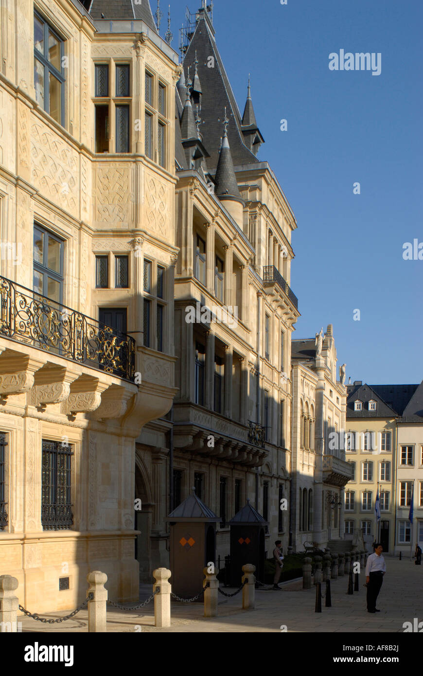 La ville de Luxembourg, palais grand-ducal, Luxembourg, Europe Banque D'Images