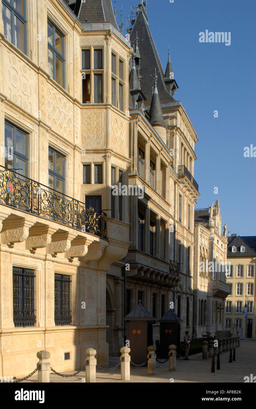 La ville de Luxembourg, palais grand-ducal, Luxembourg, Europe Banque D'Images