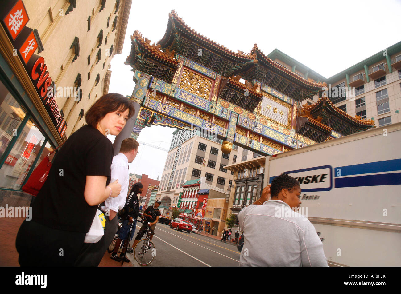 Chinatown, Washington DC, United States, USA Banque D'Images