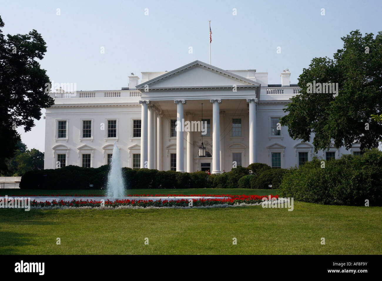 La Maison Blanche, Washington DC, United States, USA Banque D'Images