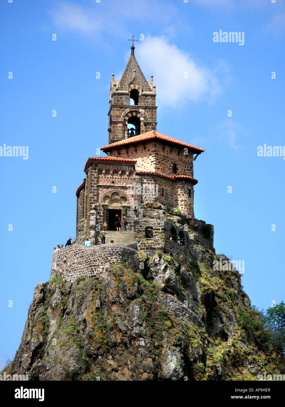 Saint Michel D Aiguilhe Chapelle Le Puy En Velay C nes Volcaniques 
