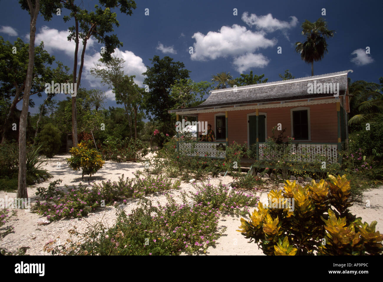 Grand Cayman,Îles,BWI,Antilles britanniques,Mer des Caraïbes,eau,Tropiques,temps chaud,climat,extrémité nord,Jardins botaniques Queen Elizabeth II,Rankin ho Banque D'Images