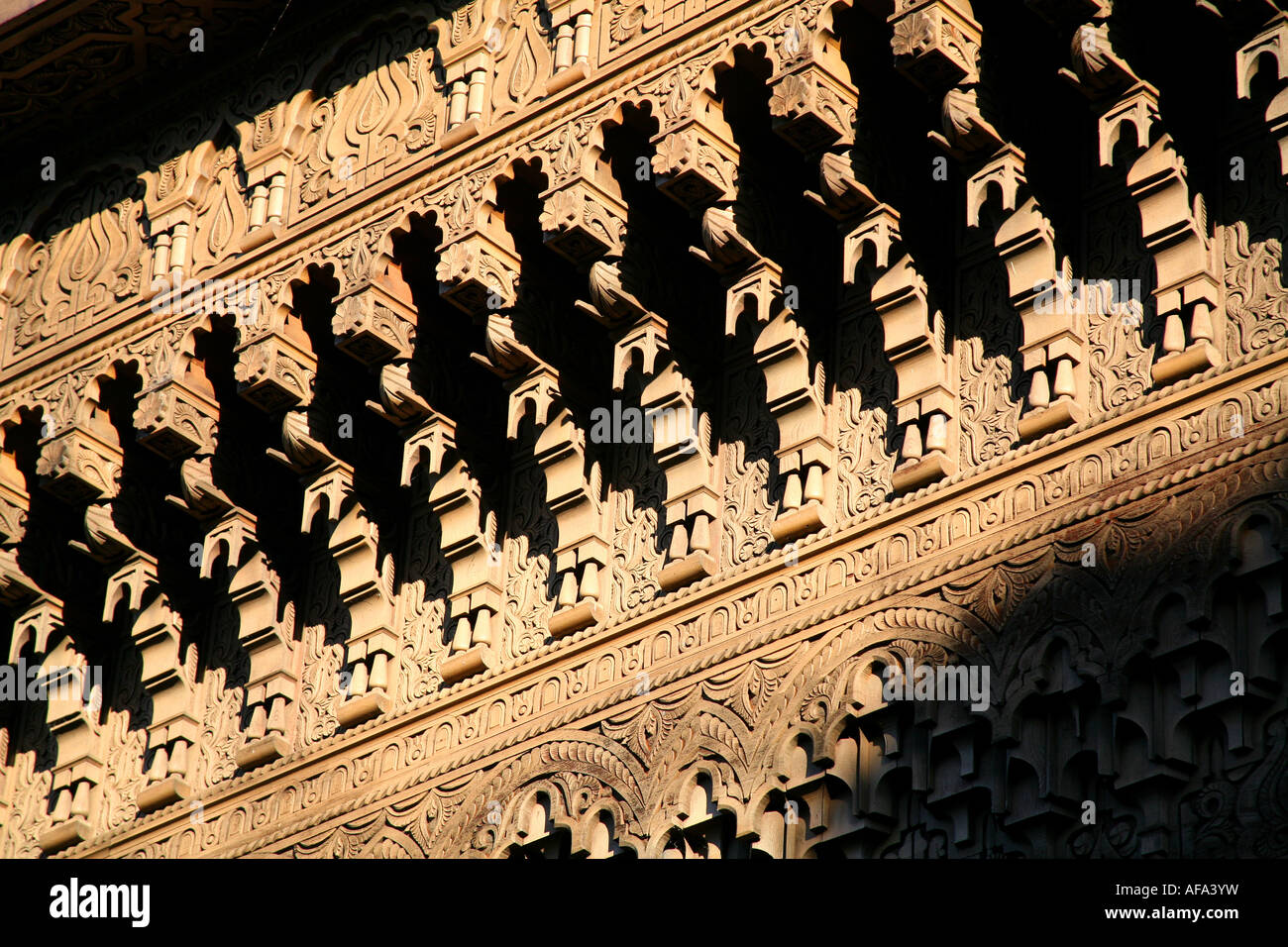 Epcot Center Walt Disney World Orlando Floride Maroc détails architecturaux section stand Banque D'Images