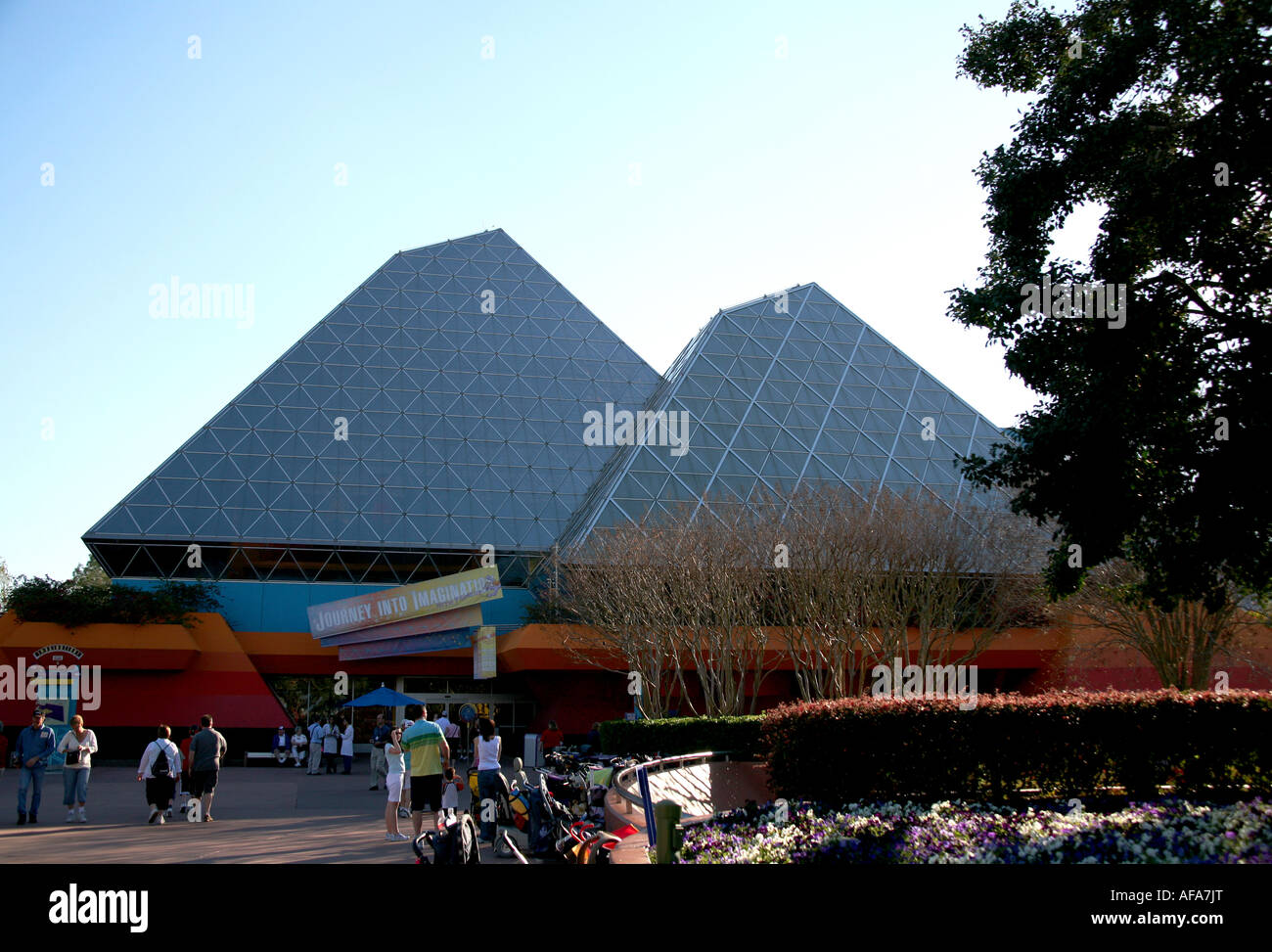 Epcot Center Walt Disney World Orlando Floride voyage dans l'attraction de l'imagination Banque D'Images