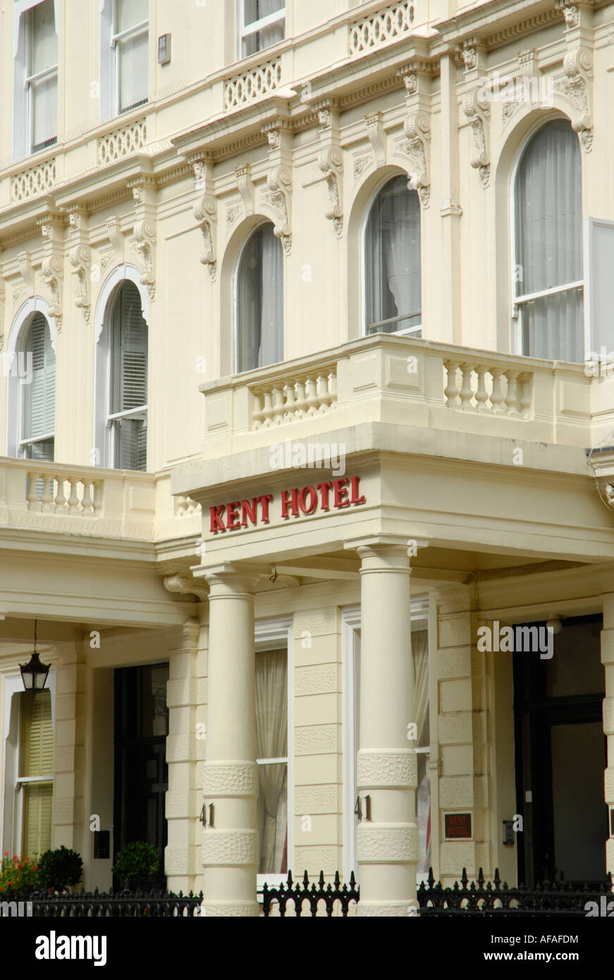 L'hôtel Kent à Lancaster Gate LONDRES Banque D'Images
