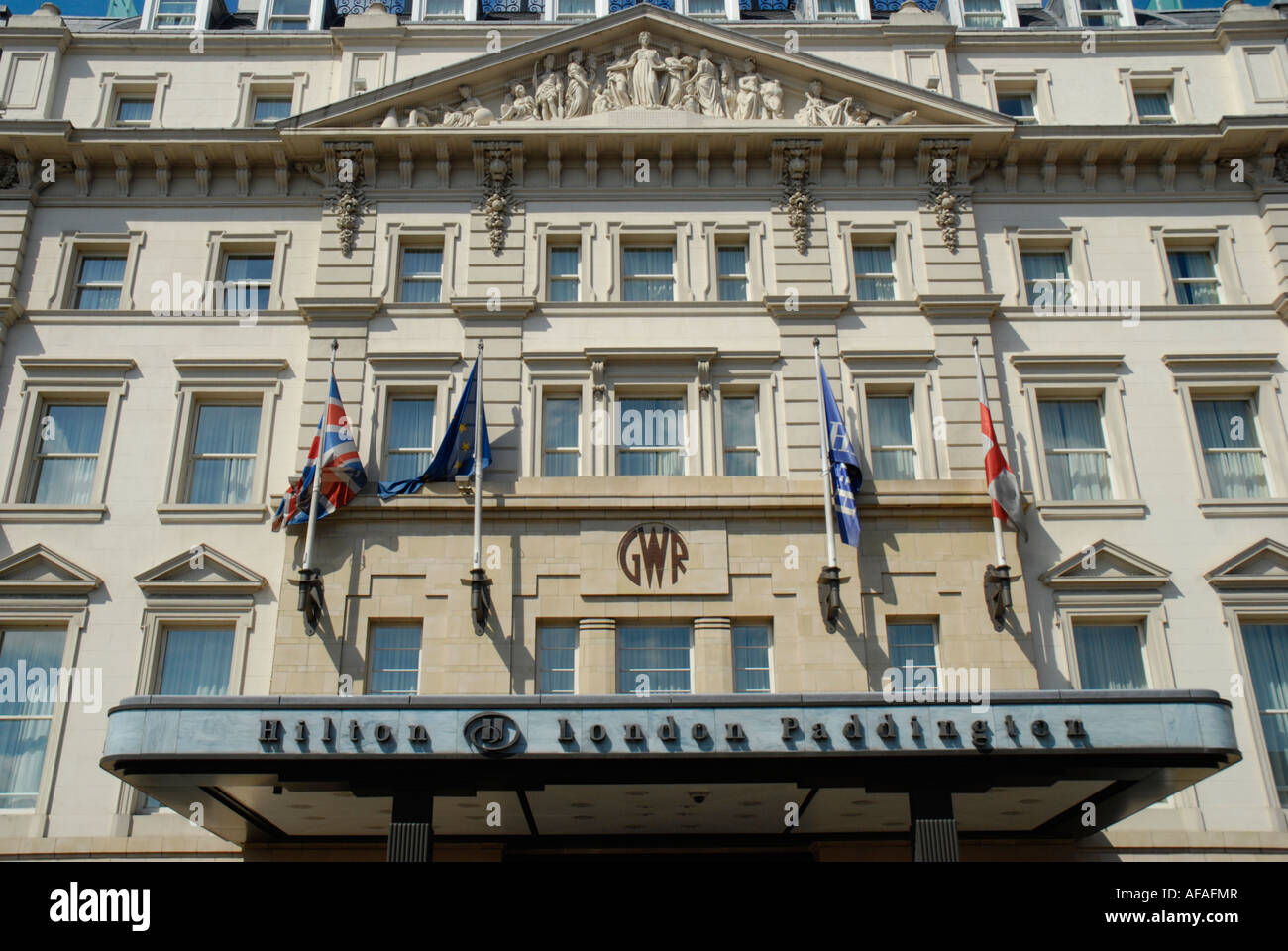 Great Western Railway Hotel Hilton London Paddington Banque D'Images