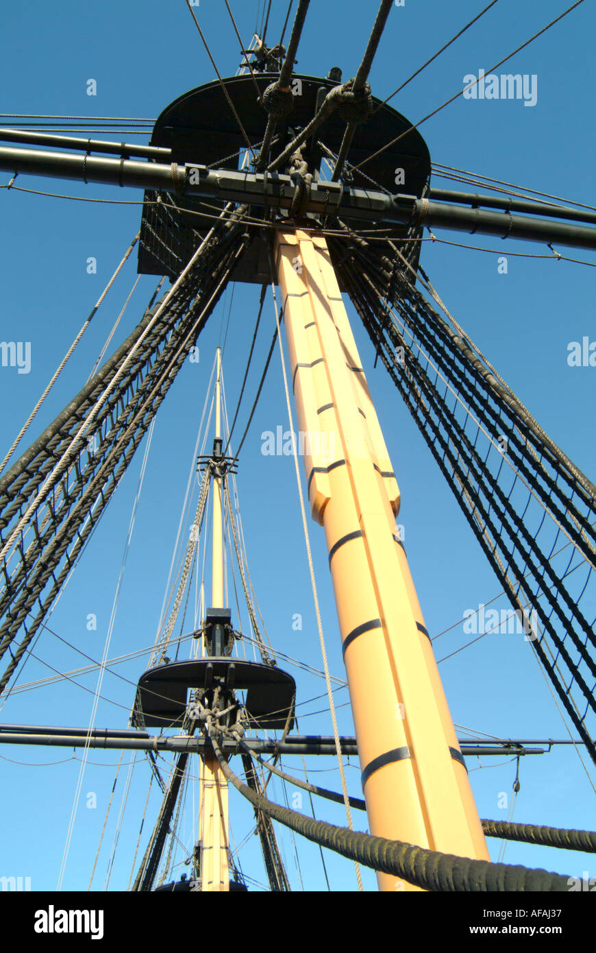 HMS Trincomalee à Hartlepool North Yorkshire Banque D'Images