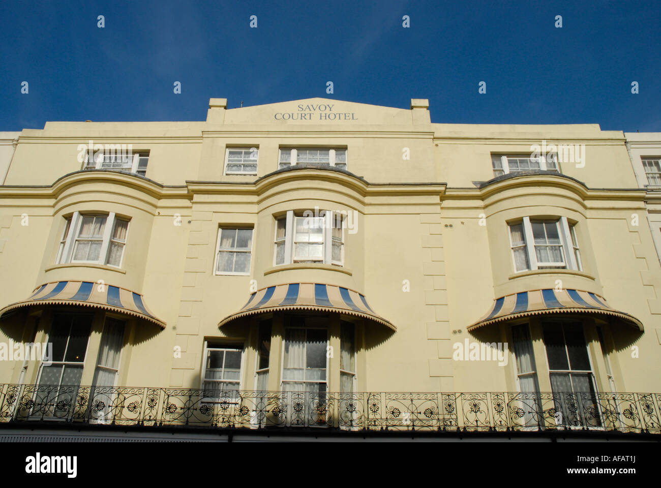 Savoy Court Hotel Eastbourne East Sussex Banque D'Images