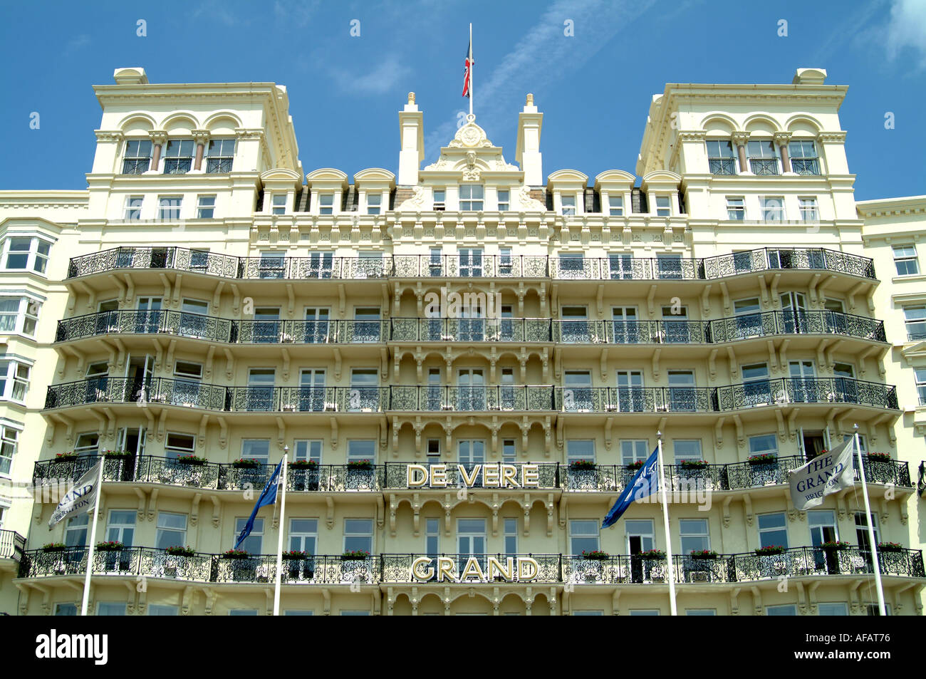 Grand Hotel Brighton Sussex England Banque D'Images