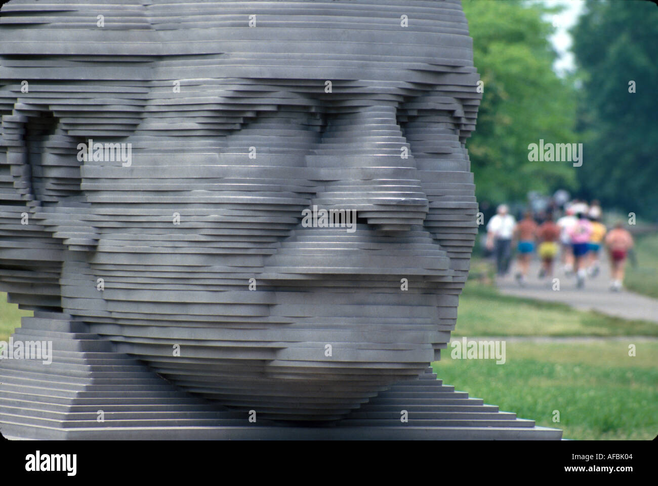 Massachusetts, Nouvelle-Angleterre, Boston, Beantown, statue de l'Esplanade Arthur Fiedler, œuvres d'art publiques, mémorial, œuvres d'art publiques, ressemblance, Boston Symphony Cond Banque D'Images