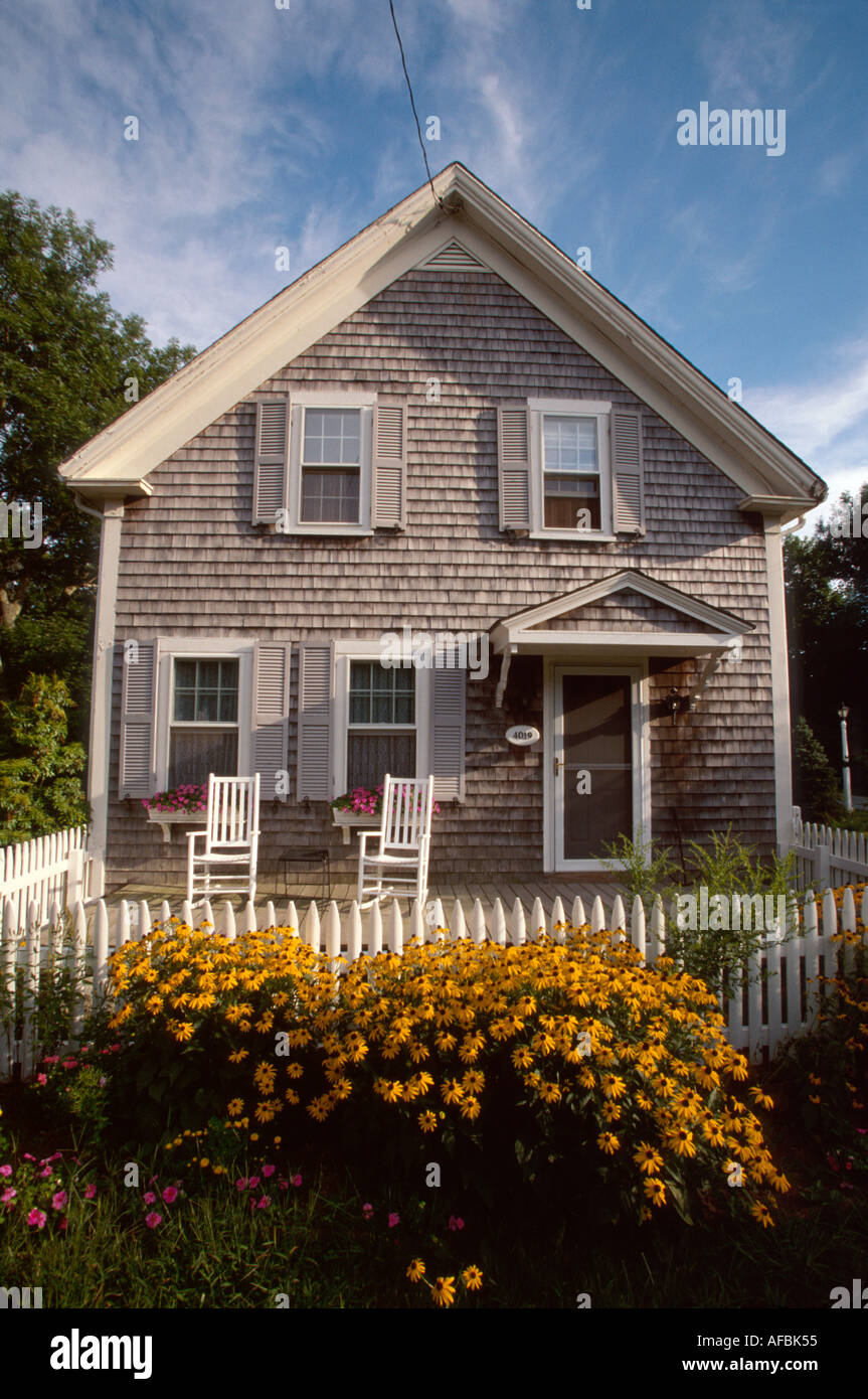 Massachusetts,Nouvelle-Angleterre,Cape Cod,Barnstable County,Barnstable,Highway route 6A cèdre shingle,maison,résidence,maison maison maisons maisons résidence, maisons Banque D'Images