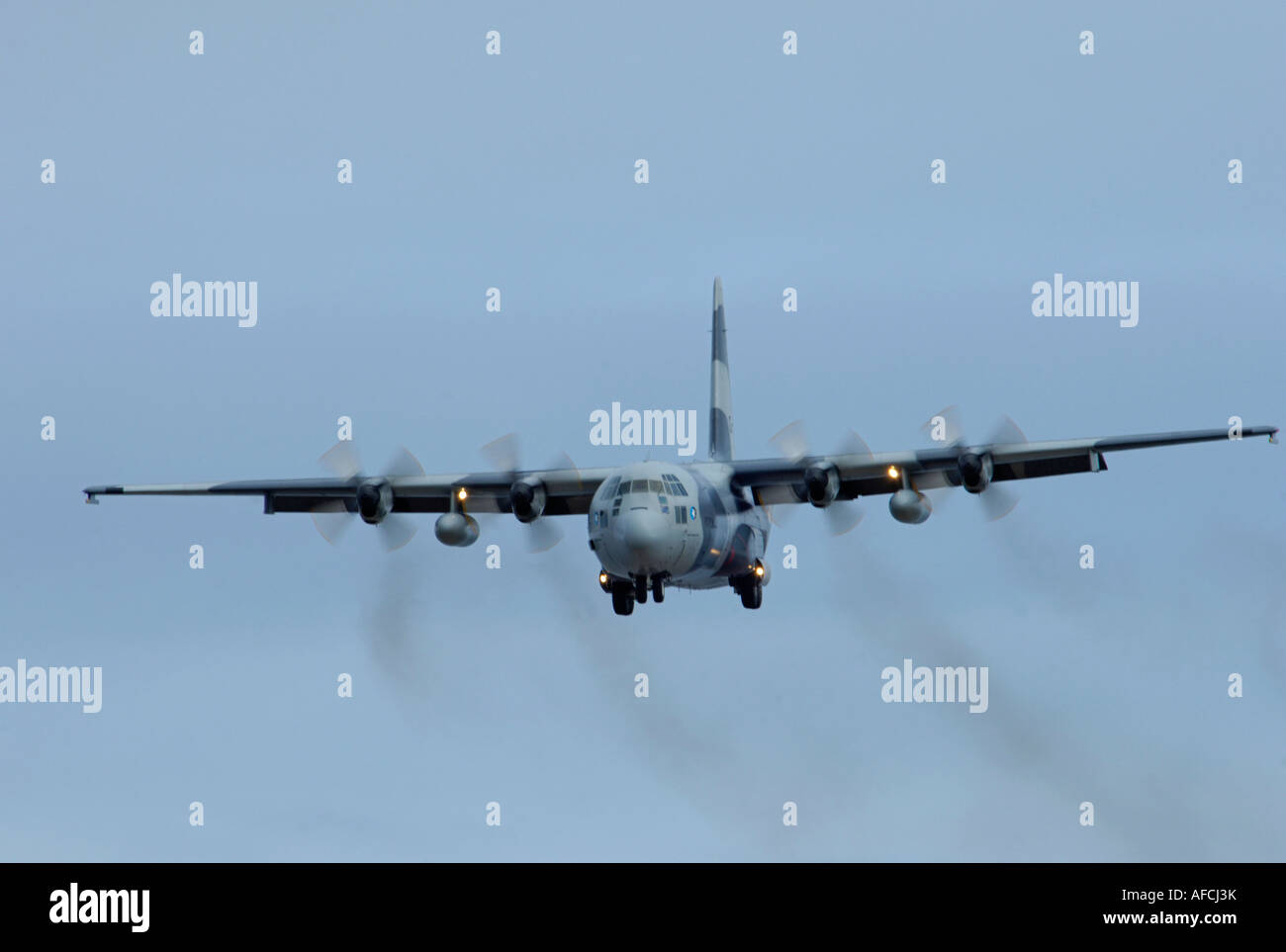 Pays-bas - Air Force Lockheed C-130H-30 Hercules (L-382) Banque D'Images