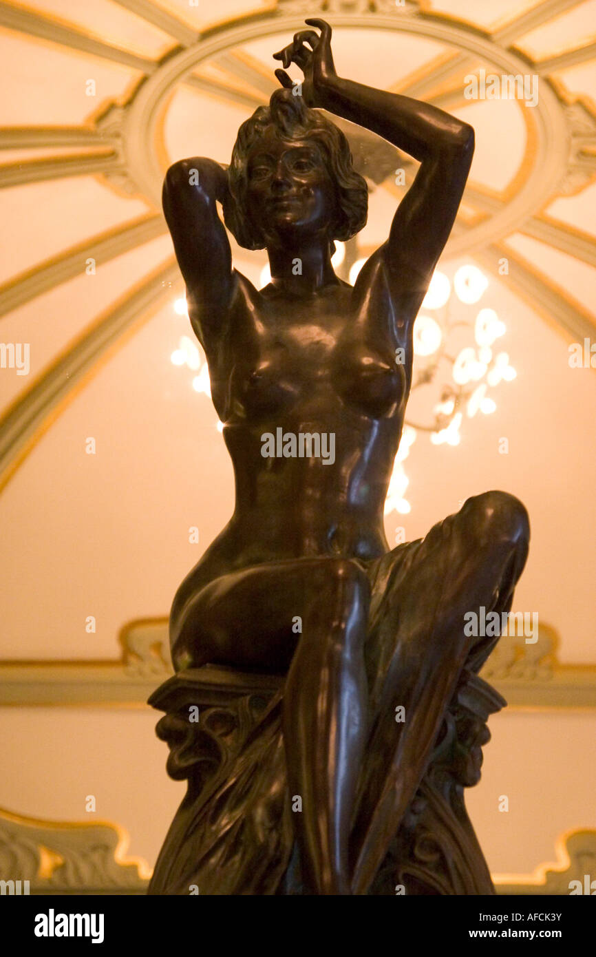 France, Paris, Art Nouveau français historique des trésors au Musée Carnavalet Banque D'Images