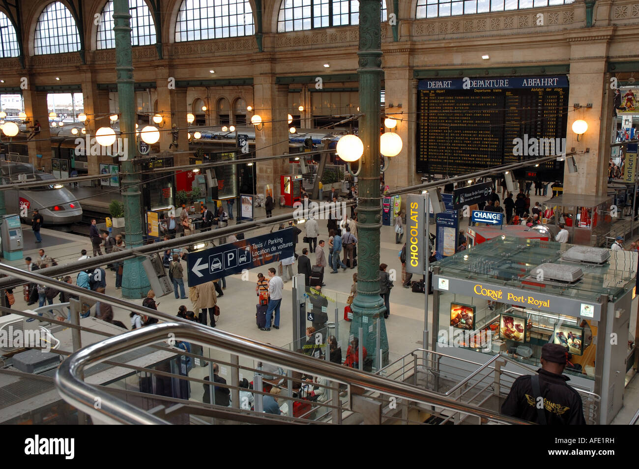 La gare du Nord, Paris, France Banque D'Images