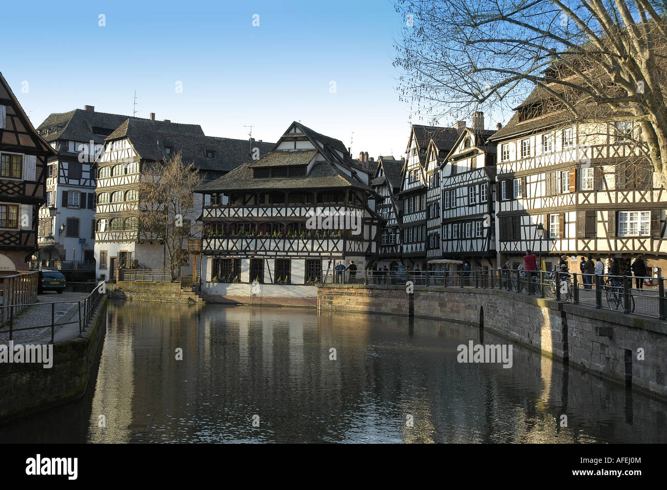 Strasbourg au printemps Banque D'Images