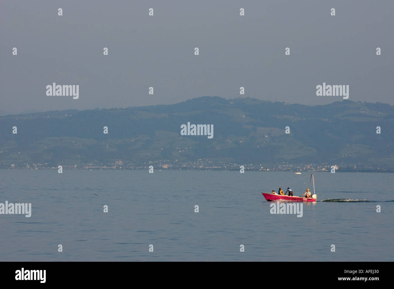 Hagnau Lac de Constance (Bodensee) Bade-wurtemberg Allemagne Juillet 2004 Banque D'Images