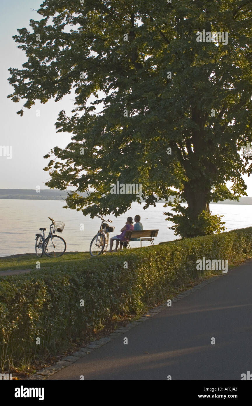 Hagnau Lac de Constance (Bodensee) Bade-wurtemberg Allemagne Juillet 2004 Banque D'Images