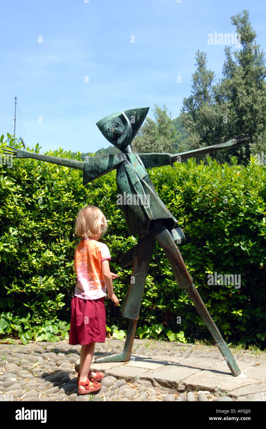 Pinocchio's Park à Collodi, Toscane, Italie. Banque D'Images