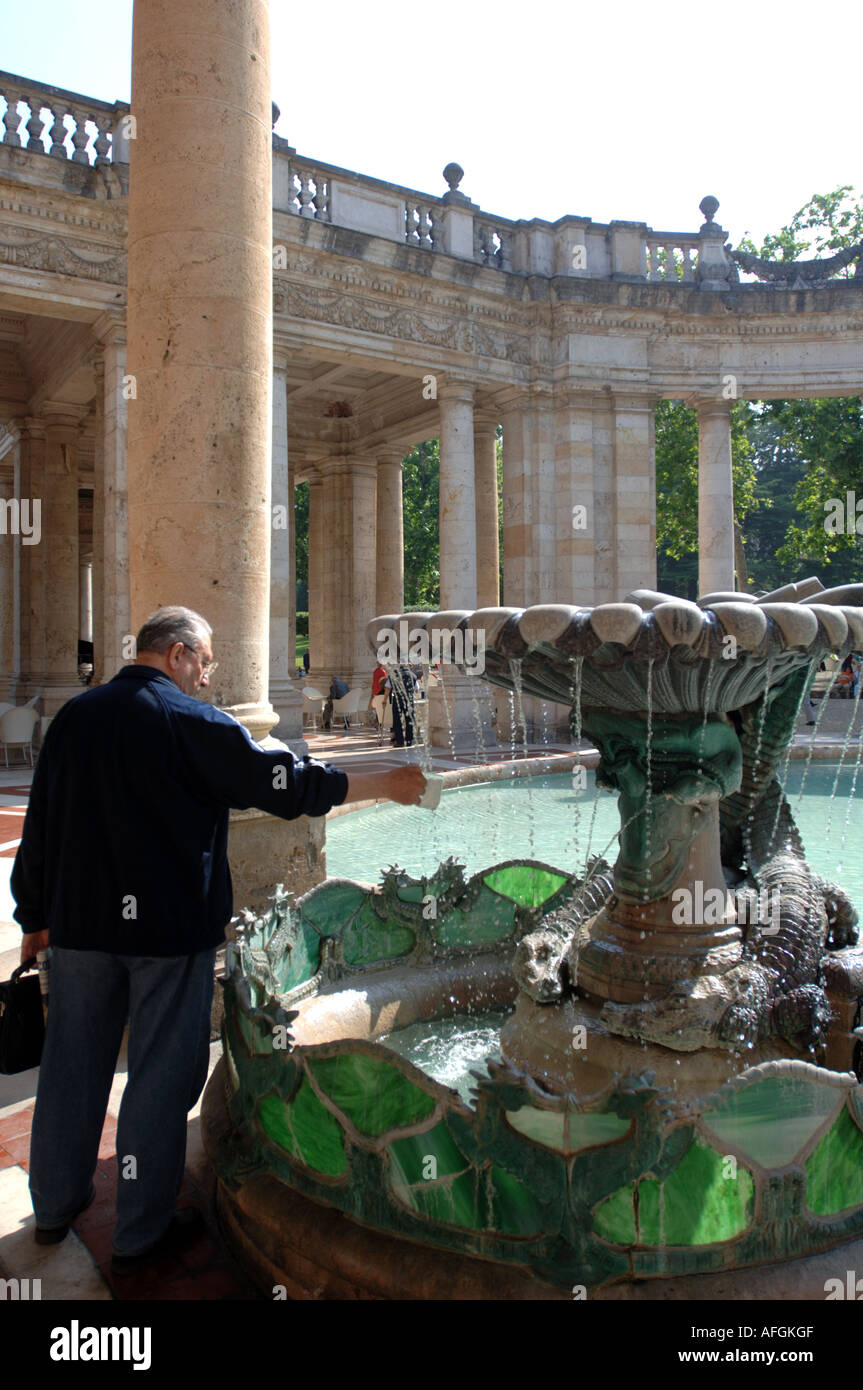 Station thermale de Montecatini Terme, Toscane, Italie Banque D'Images