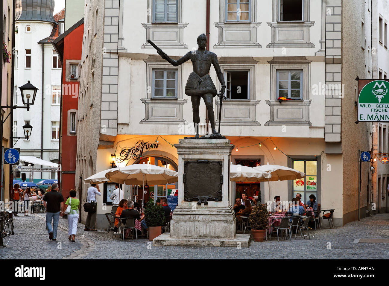 Don Juan d'Autriche Allemagne Bavière Ratisbonne Banque D'Images