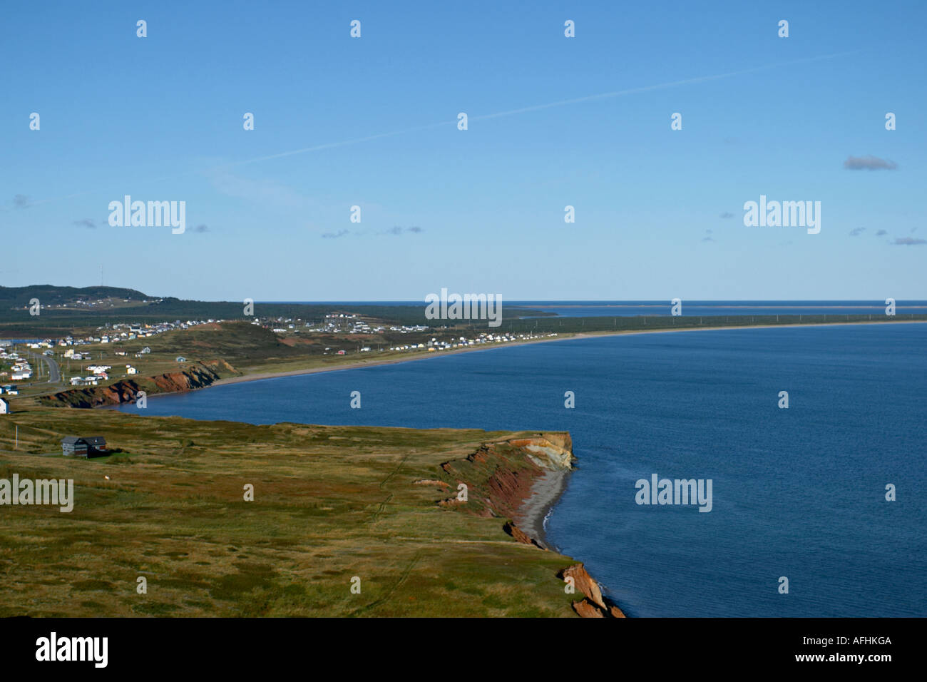 Havre-Aubert, Îles de la Madeleine, Québec, Canada Banque D'Images