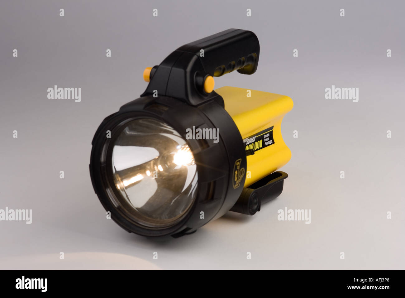 Lampe torche rechargeable / Banque D'Images