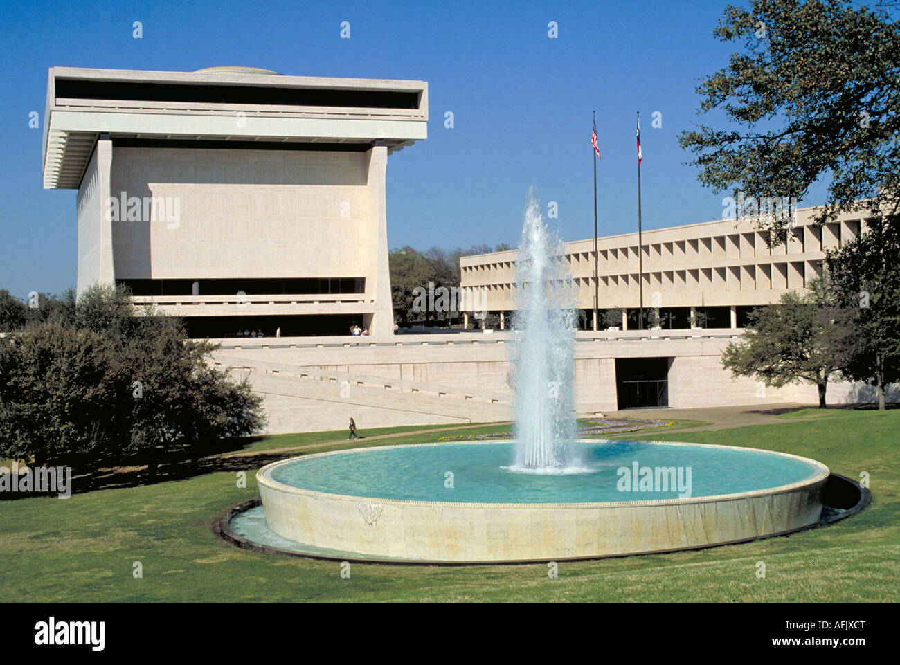 Elk228 Texas Austin 1338 Lyndon B Johnson Library Banque D'Images