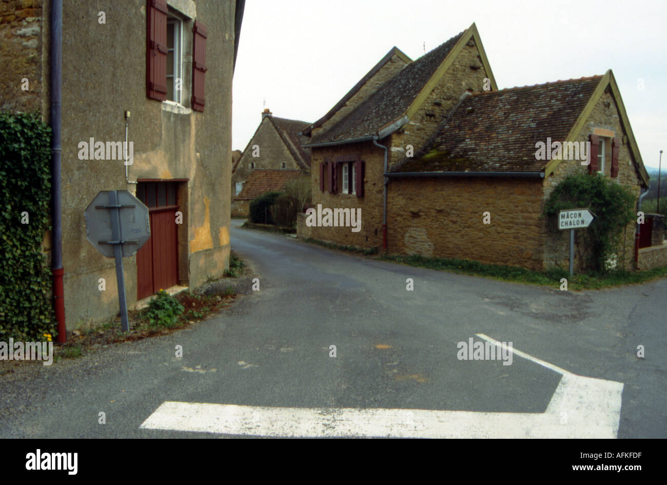 Modèle français chambre campagne france Banque D'Images