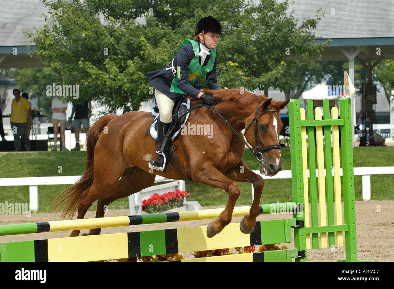 Equestrian événement tenu au Kentucky Horse Park Lexington KY Banque D'Images