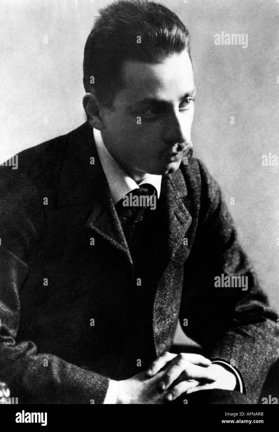 Rilke, Rainer Maria, 4.12.1875 - 29.12.1926, auteur/écrivain autrichien, mi-longueur, vers 1910, littérature, Banque D'Images