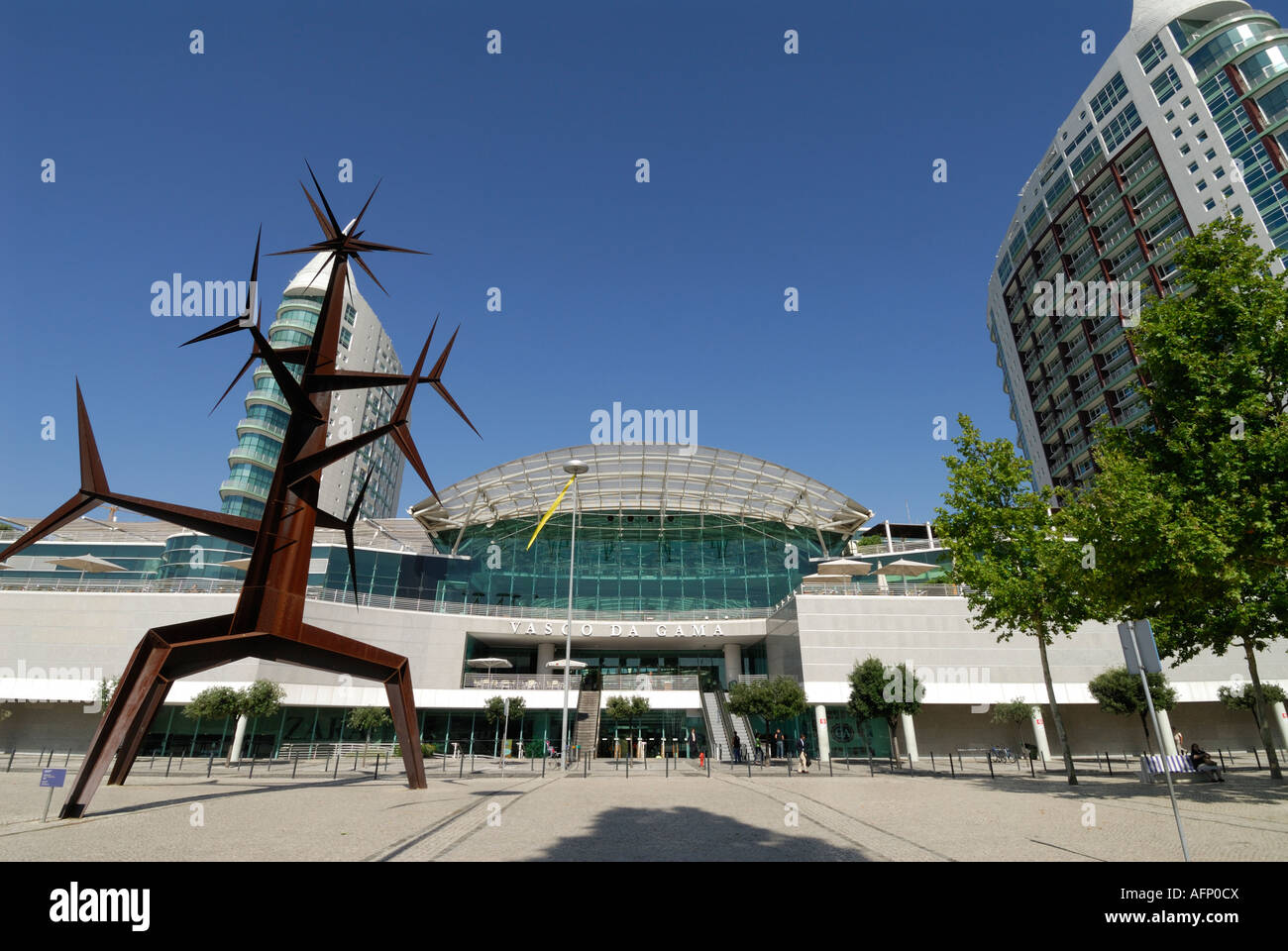 Lisbonne Portugal centre commercial Vasco da Gama dans le Parc des Nations Parque das Nacoes Banque D'Images