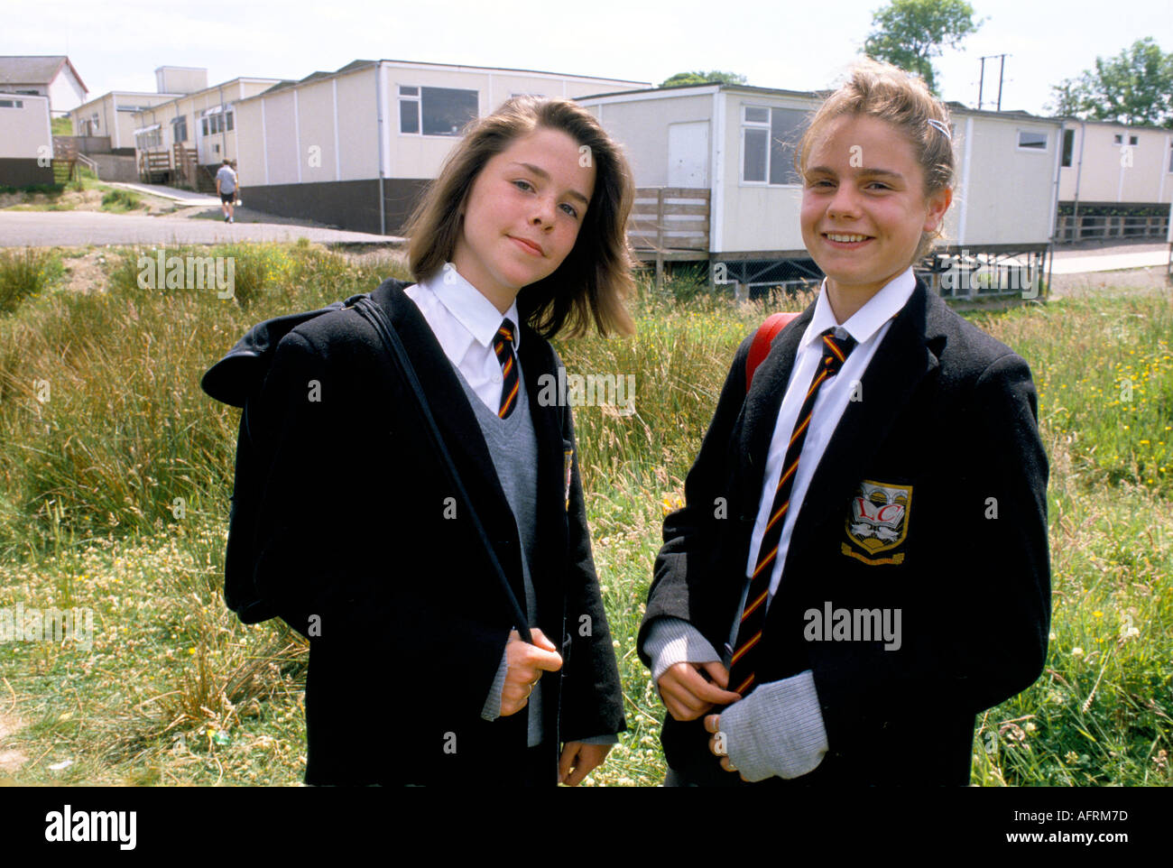 Lagan College une école secondaire intégrée Belfast, Irlande du Nord.Les étudiants catholiques et protestants sont enseignés côte à côte.Années 1990 HOMER SYKES Banque D'Images