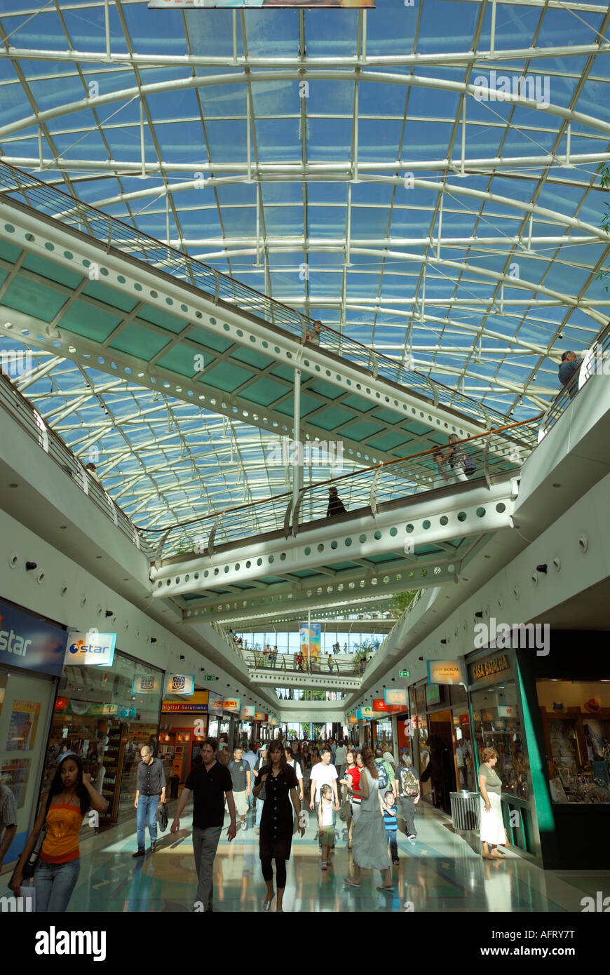 Lisbonne Portugal centre commercial Vasco da Gama dans le Parc des Nations Parque das Nações Banque D'Images