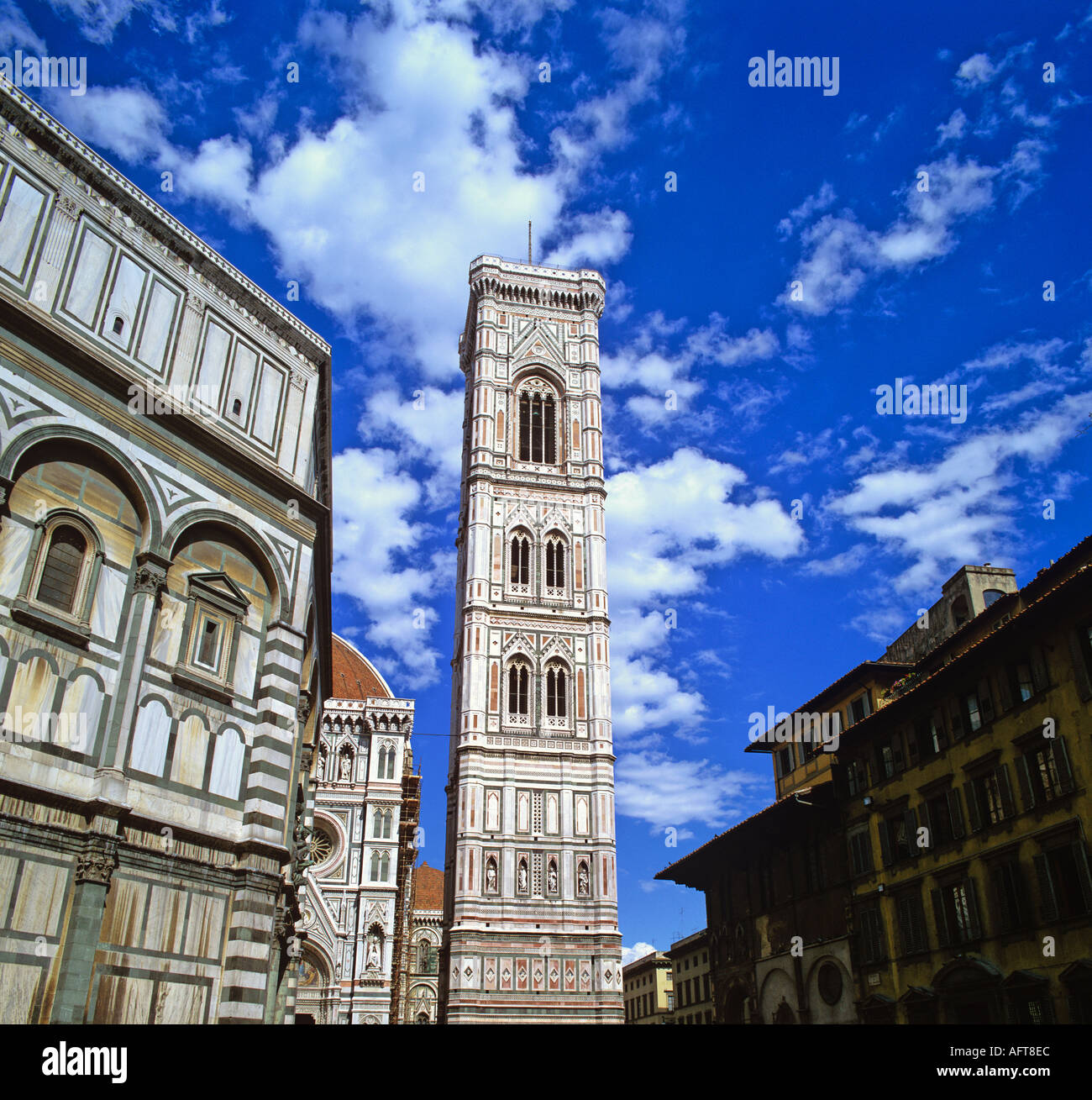 La Basilique de Sainte Marie de la fleur Florence Italie Banque D'Images