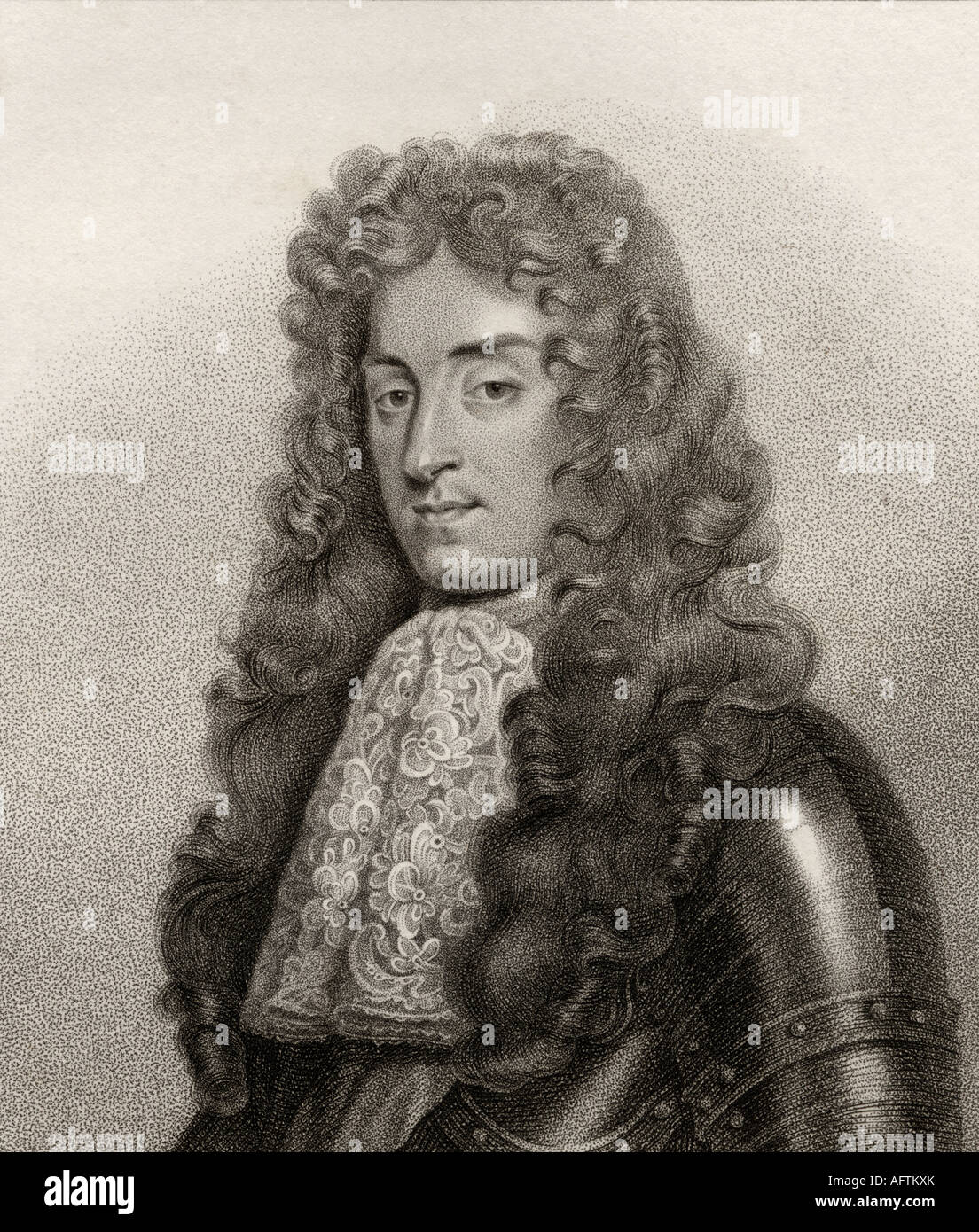 James II alias duc de York, 1633 - 1701. Roi de Grande-Bretagne Banque D'Images